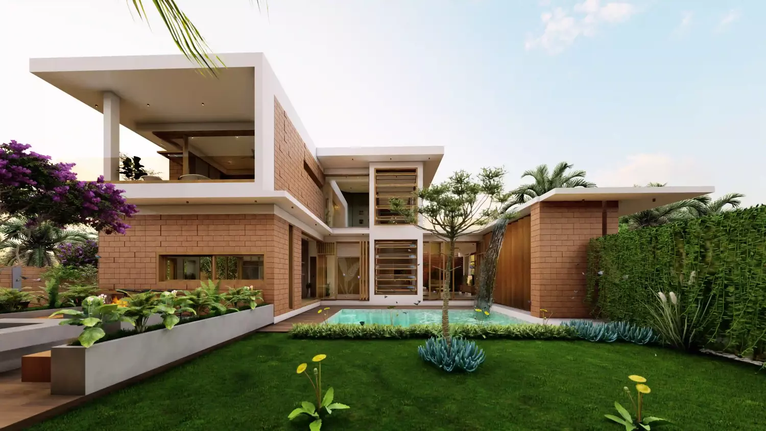 individual villa in Coimbatore.